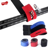 (BC)1Piece Multifunctional adjustable Fishing Rod Strap / Elastic Fishing Tackle Tie for Casting Rod