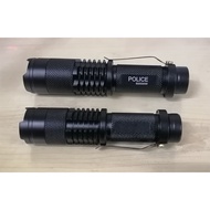 Rechargeable Cree LED Flashlight Police Flashlight set