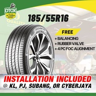 [Installation Provided] New Tyre 185/55R16