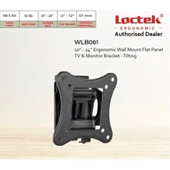 Loctek WLB061 10’’ - 24’’ Ergonomic Wall Mount Flat Panel TV & Monitor Bracket - Tilting