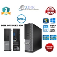 ( Dell i3 i5 2nd Generation ) OPTIPLEX 3010 SFF/DESKTOP, INTEL CORE I3 I5 2GEN / 4GB RAM, 250GB HDD/