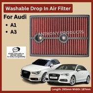 Audi A1 / A3  Washable Drop In Filter (04E129620,)