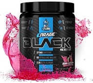 eFlow Nutrition Enrage Black High Stimulant Pre Workout Supplement - Preworkout Powder to Boost Ener