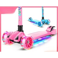 2025 Collection Wheels Adjustable Height Kids Scooter Lean To Steer 3 Wheel Scooter For Kids Ages 3-