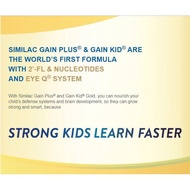 Similac Gain Plus - Stage 3 / Gain Kid - Stage 4 1.8KG /3.0KG Tin/Refill [MANUFACTURED DENMARK & SG]