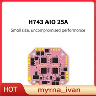 H743 Flight Controller AIO 25A 2-4S 25.5x 25.5 STM32H743 with ICM42688 for 2-3inch FPV Freestyle Dro