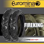 ♗Mio Soul i 125 Tire Combo Front &amp; Rear 80/80-14 &amp; 100/80-14 Euromina Fireking Tubeless Scooter Tire