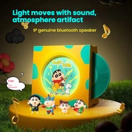 Wireless Bluetooth Speaker Crayon Shin chan Atmosphere Light Bluetooth Speaker 360 ° surround sound 