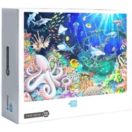 Ready Stock Ocean Underwater World Marine Life Dolphin Sea Jigsaw Puzzles 1000 Pcs Jigsaw Puzzle Adult Puzzle Creative Gift865462