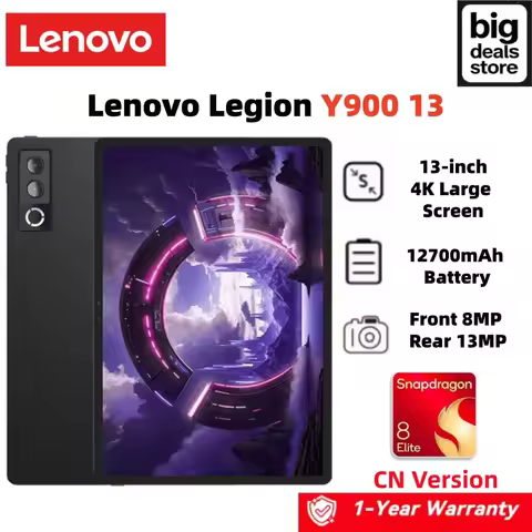 Lenovo Legion Y900 13 Snapdragon 8 Elite 13" 4K Display 13MP 12700mAh Battery 68W Dolby Vision Atmos