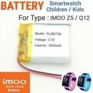 Baterai batrey batrei Jam tangan anak smartwatch IMO Q12 Q15 IMOO Z5 doubel power