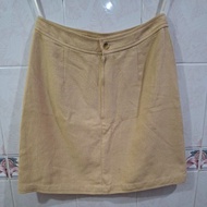 Yellow Span Skirt
