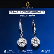 High Quality White Gold Four Leaf Clover Women's Silver Earrings 6,5 Cups - PENDANT Brand - Inspecti