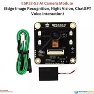 DFROBOT ESP32-S3 AI CAMERA MODULE (EDGE IMAGE RECOGNITION, NIGHT VISION, CHATGPT VOICE INTERACTION) 
