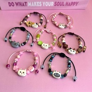 Nekoniee Cat Bracelet | Drawstring bracelet | Vintage BRACELET