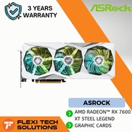 Flexi Tech ASRock AMD Radeon™ RX 7600 XT Steel Legend 16GB OC Graphics Card