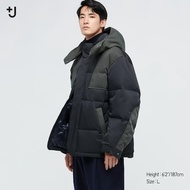 Jil Sander羽絨外套Uniqlo +J down oversized parka jacket全新未剪牌 男裝 navy 海軍藍色