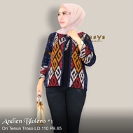 Bolero Tenun Troso/ Atasan Batik Tenun Trjoso Ori