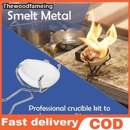 hewoodfameing 25.5CM Stainless Steel Crucible Tong Crucible Clamp Crucible Pliers White Gold Bowl Me