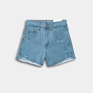 HI STYLE - Women Short Jeans - Blue - FVA610104