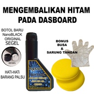 NANOBlack Polish BACK TO BLACK Penghitam Body PERMANEN untuk Motor Mobil Hidropobik / Peghitam dasbo