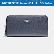 COACH Accordion Zip Wallet #F16612 (Midnight) #Coach Wallet