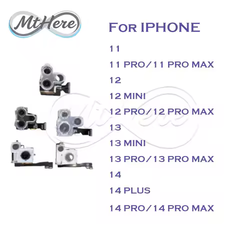 Tested Back Camera For iPhone 12 13 14 Pro Max Rear Camera For iPhone 14 Plus 12/13mini Rear Main Le