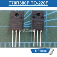 5ชิ้น TO-220F T70R380P MMFT70R380P ทรานซิสเตอร์ MOSFET แบบ11A/750V N-Channel ของแท้