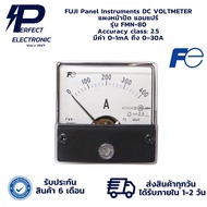 FMN-80 FUJI Panel Instruments DC AMPERE Accuracy class:2.5 Value 0-1mA To 0–30A