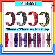 20mm 22mm watch strap for smart watch Amazfit / Garmin / Samsung / Realme / Samsung / Xiaomi 20 22 mm tali jam tangan