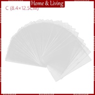 AOTO 100Pcs Card Sleeves PVC Card Sleeve Baseball Card Sleeve Trading Card Sleeve Waterproof Clear C