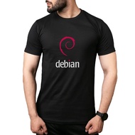 DEBIAN Linux Cotton Combed short sleeve T-Shirt