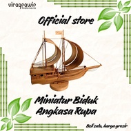 Miniature Handmade Boat Miniature Miniature Space Building