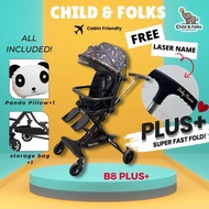 【Magic Plus】Child & Folks Magic Plus 360 Baby Light Weight Cabin Travel Light Weight Stroller