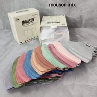 masker duckbil mouson mix warna