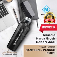 TERMOS Custom Engraved Tumbler Thermos Canten L Premium Stainless Steel 4 Sides Flat 500ml tumbler c