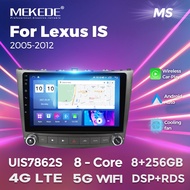 Sesuai untuk Lexus IS250 Lexus IS 2005-2012, sistem navigasi pintar Android kereta skrin besar.