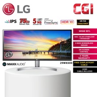 LG 29" 29WK600 UltraWide FHD IPS HDR10 Monitor (STREAMER CONCLAVE SET 20/4/2019)