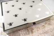 【小蜜蜂─玻璃珠寶盒單入組】飾品│收納盒│蜜蜂