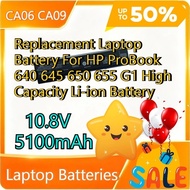 CA06 CA09 Replacement Laptop Battery For HP ProBook 640 645 650 655 G1 High Capacity Li-ion Battery
