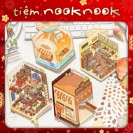 HOME, HUMIDITY LINE - 3D Sticker simulating space, cute, relaxing 3-dimensional Sticker