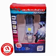 LAMPU LED DEPAN MOTOR BEBEK BEAT VARIO MATIC H6 AUTOVISION NITRO COMBO