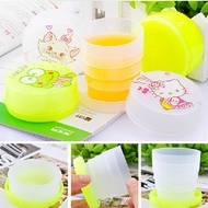 Simple Telescopic Tumbler Children's Day Gifts Cartoon Foldable Water Cup Portable