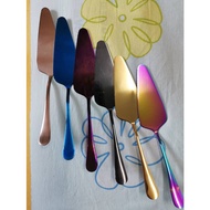 Stainless steel cake spatula/ cake slicer/cake server/pisau hidang kek