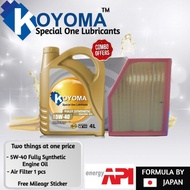 BMW E60,E61,Z4 AIR FILTER 13717521033 + KOYOMA ENGINE OIL (COMBO SET OFFER)