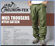 HELIKON-TEC กางเกงทรงรถถัง M65 ผ้า NYCO SATEEN น้ำหนัก [ กรัม] 988 ผลิตภัณฑ์ 7 กระเป๋า เอวปรับได้ มี