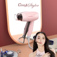 Coolastyler มีลมเย็น มอเตอร์ญี่ปุ่น ไดร์เป่าผม ไดร์เป่าผมระดับมืออาชีพ hair dryer CA-1502 1500W ฮิตสุด ไดร์เป่าผม ปรับความร้อน แรงลมได้ เป่าผม รุ่นยอด