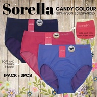Sorella panty pack candy color/branded women's panties