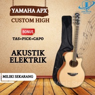 Gitar Akustik Elektrik Listrik Yamaha APX 500ii Custom High Quality Tuner HSY 400T electric guitar akustik Alat Musik