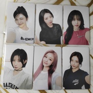 [PART 1] PHOTOCARD OFFICIAL BABYMONSTER PC UT BABYMONSTER X UNIQLO BAEMON MONSTIEZ RUKA PHARITA ASA 